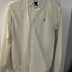 Polo by Ralph Lauren Women’s Long-Sleeve Button-Down Shirt - White